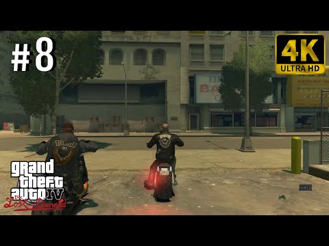 🎮 [4K] Grand Theft Auto 4 The Lost and Damned | Gameplay Walkthrough - Part 8 [ PC 4K 60FPS ]