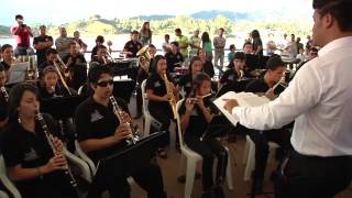 preview picture of video 'Banda Sinfónica Guatapé (Retreta Musical 2014)'