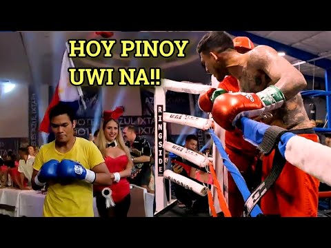 Aakyat pa lang sa Ring si Kabayan Sinigawan agad ng Hambog na to❗panoorin nyo ganti ng PINOY! Bugbog