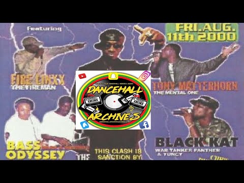 WAR 2000 TONY MATTERHORN VS FIRE LINKS VS BLACKKAT VS BASS ODYSSEY BIG UP JUNIOR RIDER FOR THIS DANC