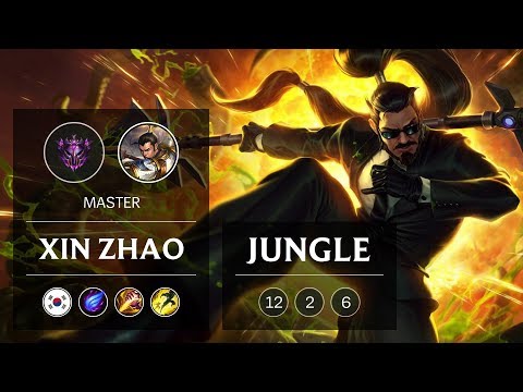 Xin Zhao Jungle vs Nunu & Willump - KR Master Patch 9.2