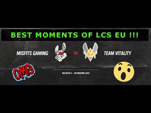 MSF vs VIT Highlights EU LCS Summer 2018 Best Moments! Misfits Gaming vs Team Vitality