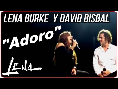David Bisbal y Lena Burke - Adoro