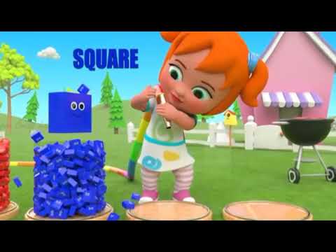 Soccer Balls Mini Golf Game Play by Little Baby Wooden Hammer to Learn Colors for Children 3D Kids