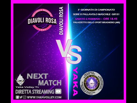 DIAVOLI ROSA  VS YAKA VOLLEY