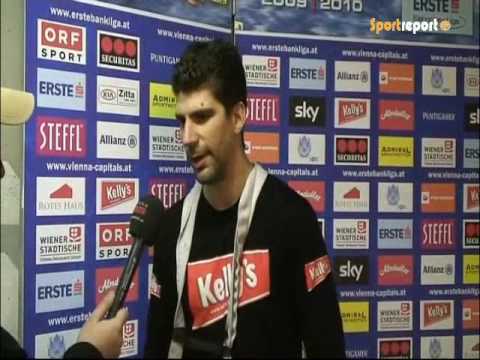 Vienna Capitals vs. Alba Volan Szekesfehervar - Interview Cassivi