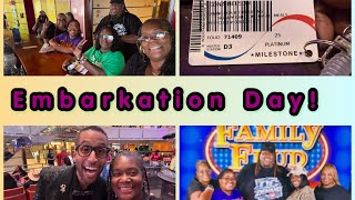 Embarkation Day 🛳️ Carnival Vista! Friendsgiving 2025! Milestone Sailing