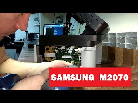 Samsung M2070 разборка. Ремонт печки