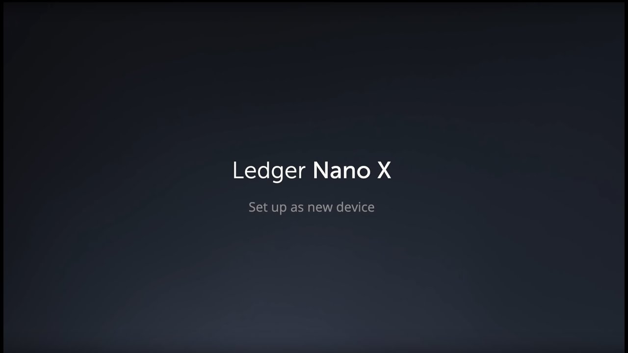 Set Up Your Ledger Nano X Ledger Support Set Up Your Ledger Nano X Ledger Support