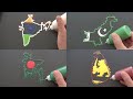 South Asia Flag Map Pancake Art - India, Pakistan, Bangladesh, Sri Lanka