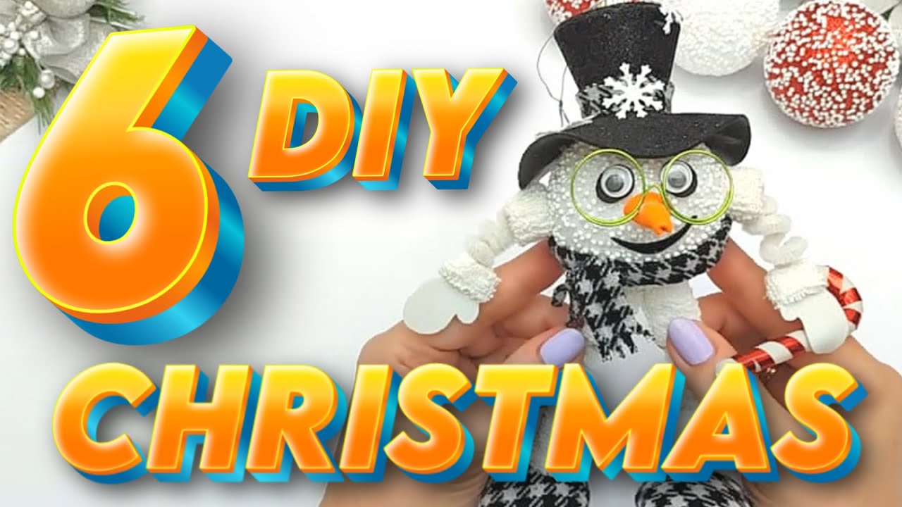 6 Creative Christmas DIYs 🎅 Festive Crafts to Brighten Your Holiday!