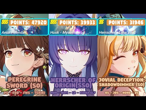 Honkai Impact 3rd: Ex-Memorial Arena | Ver 8.4 W3 | SSS Heimdall, Mysticism, HoV | PS, HoO, JDS