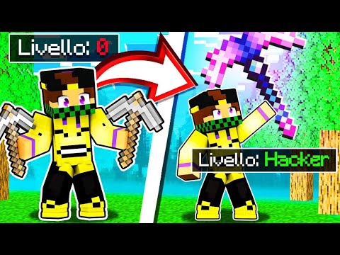 PICCONE NOOB da 0€ vs PICCONE HACKER da 10000€ - Minecraft