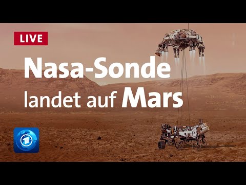 Live: Landung der NASA-Sonde "Perseverance" auf dem Mars