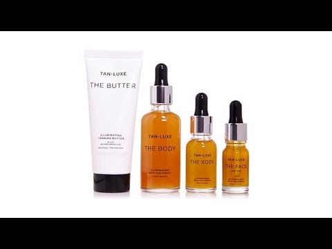 TanLuxe Get Up and Glow Bräunungskollektion Hell/Mittel