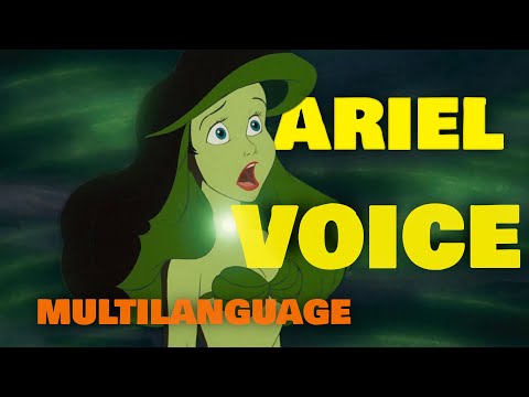 The Little Mermaid - Ariel's Voice Multilanguage