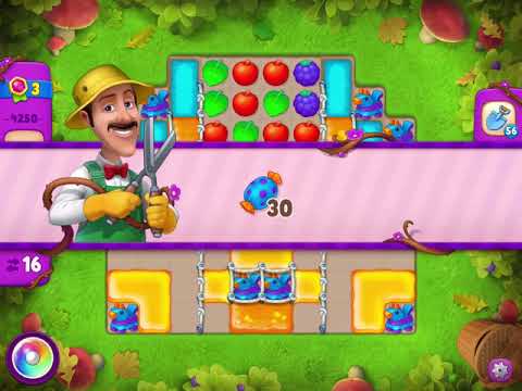 Gardenscapes Level 4250 With No Boosters - Super Hard Level