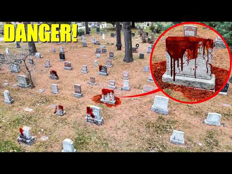 WENN DU BLUT AUF EINEM FRIEDHOF SIEHST, LAUF! (ES IST NICHT SICHER)