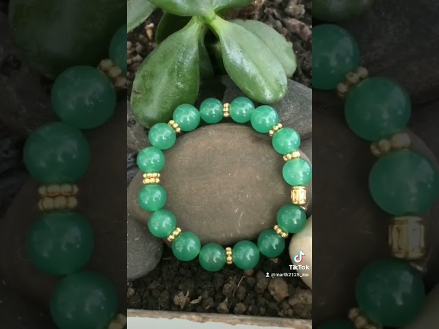 Vídeo relacionado con Lebensquelle Plus Cuentas de piedras de 6 mm | Pulsera de piedras naturales elástica (Amazonita)