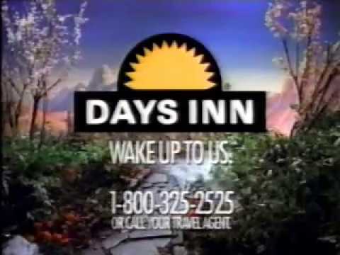 Days Inn "A Beautiful Morning" ad from 1991