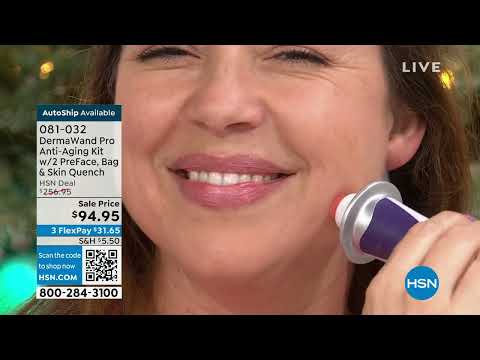 DermaWand Pro AntiAging Kit with 2 PreFace, Skin Quench ...