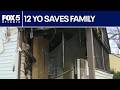 12 Year Old Saves Sister Cousin From House Fire FOX 5 News