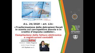 Sconto in Fattura DL 34/2020 (intervento per Anacam)