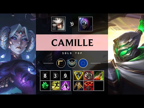Camille Top vs Jax - EUW Challenger Patch 25.20