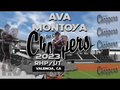 2023 Ava Montoya 🥎 Pitcher and UT, Softball Skills Video - So Cal Choppers