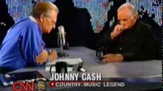 Larry King Live with Johnny Cash (2002) part 5