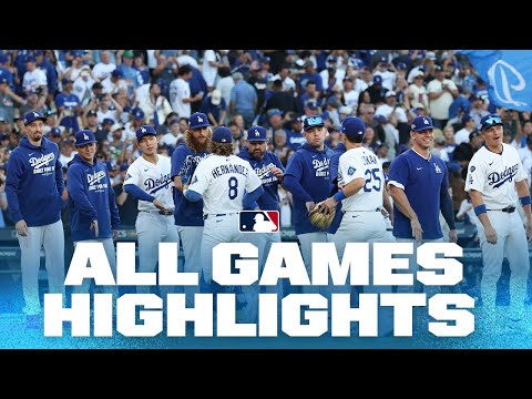Dodgers inch closer to World Series, Blue Jays win Game 4 ⚾️ (Highlights from ALL games on 10/16!)