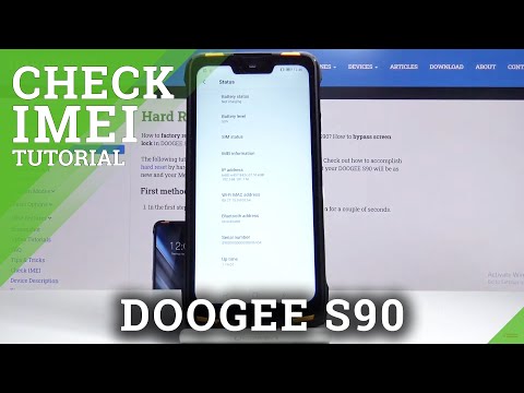How to Check IMEI & Serial Number on Doogee S90 – See Numbers