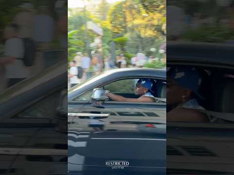 Paul Pogba Driving in Monaco