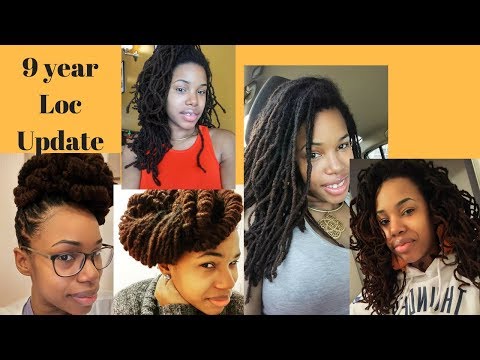 9 Year Loc Update~Styles and Tutorials Linked Video