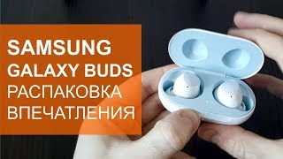 Samsung Galaxy Buds Black (SM-R170NZKA) - відео 4