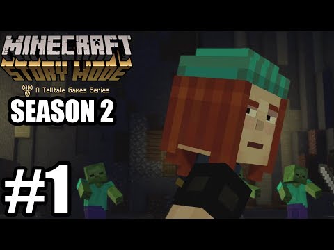 Minecraft Story Mode Season 2 Episode 1 Gameplay Walkthrough Part 1 - No Commentary