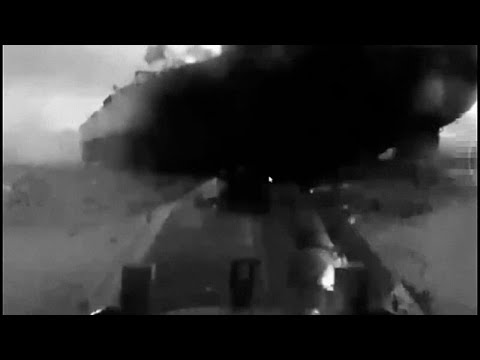 Ukraine zeigt Video: Seedrohnen greifen russische Öltanker im Schwarzen Meer an