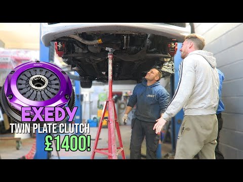 EXEDY Twin Plate Clutch Install on The EVO!