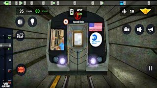 R-160 On United States Line | Subway Simulator 3D Android Gameplay