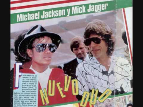 Michael Jackson and Mick Jagger ~ State of Shock
