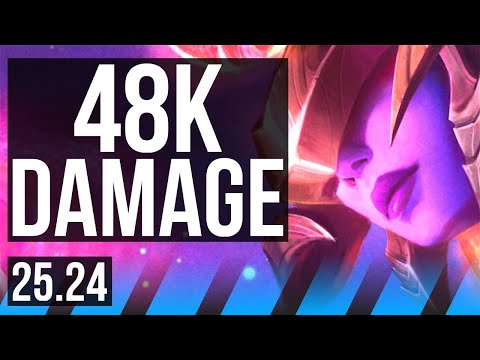 LISSANDRA vs LEBLANC (MID) | 48K damage | EUW Diamond | 25.24