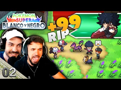 ESTE HACKROM NO TIENE PIEDAD 😭 *MUCHOS LLOROS* - POKÉMON ⚪SUPER BLANCO Y NEGRO⚫ #2