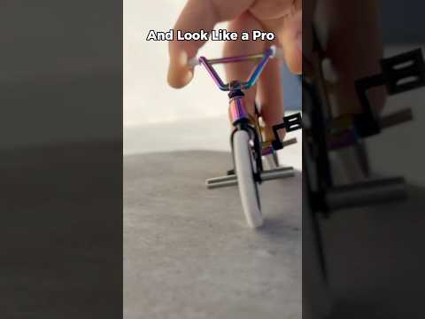 How to ride a Finger BMX!#fingerboards #fypviral