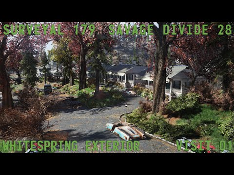 Fallout 76 Surveyal Project 179 - Savage Divide 28 - Whitespring Exterior