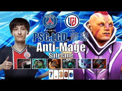 Anti-Mage Safelane | PSG.LGD.Ame | AME IS BACK FOR BLOOD | 7.30e Gameplay Highlights