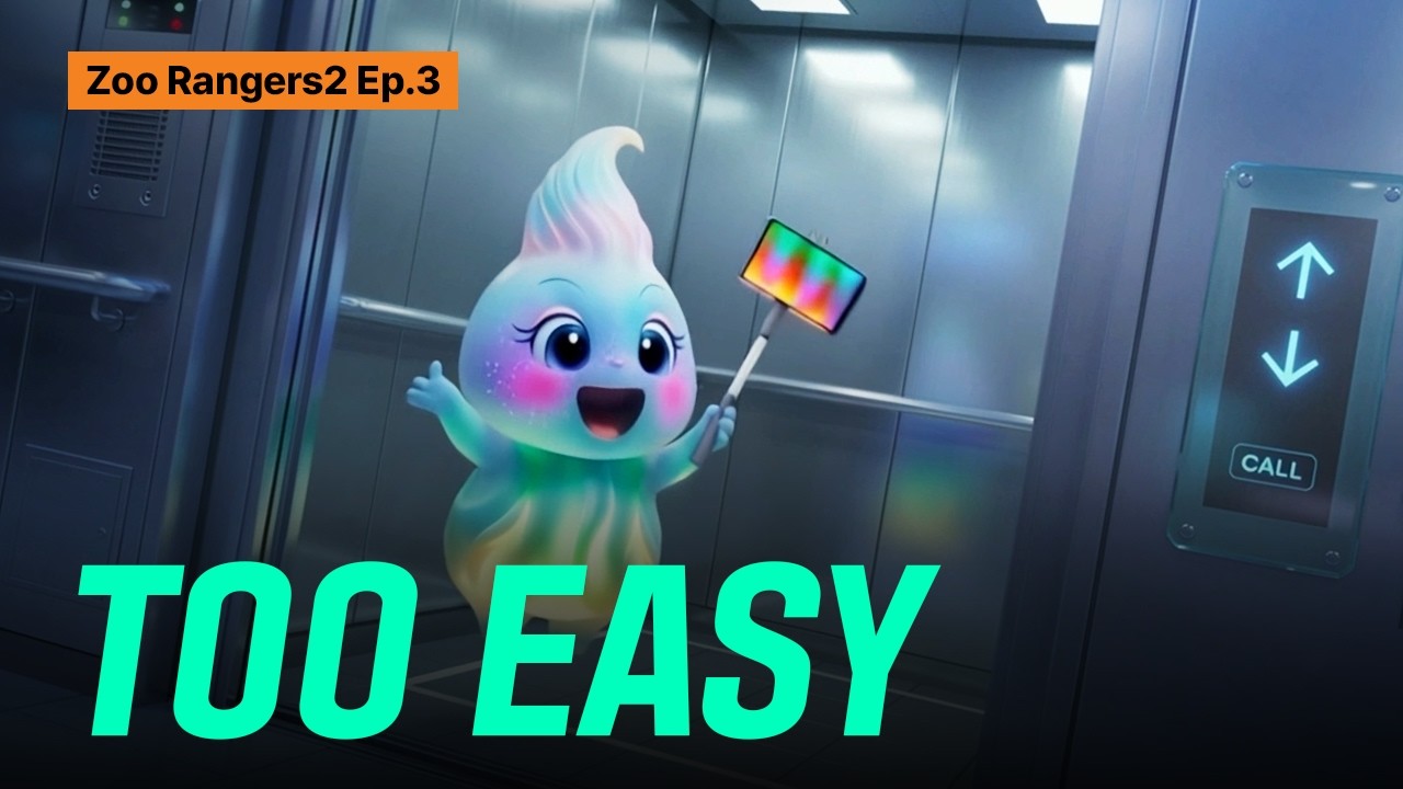 This question is easy!ㅣZoo Rangers2 Ep.3ㅣAI Animation