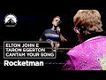 Rocketman | Elton John e Taron Egerton cantam Your Song | Paramount Pictures Brasil
