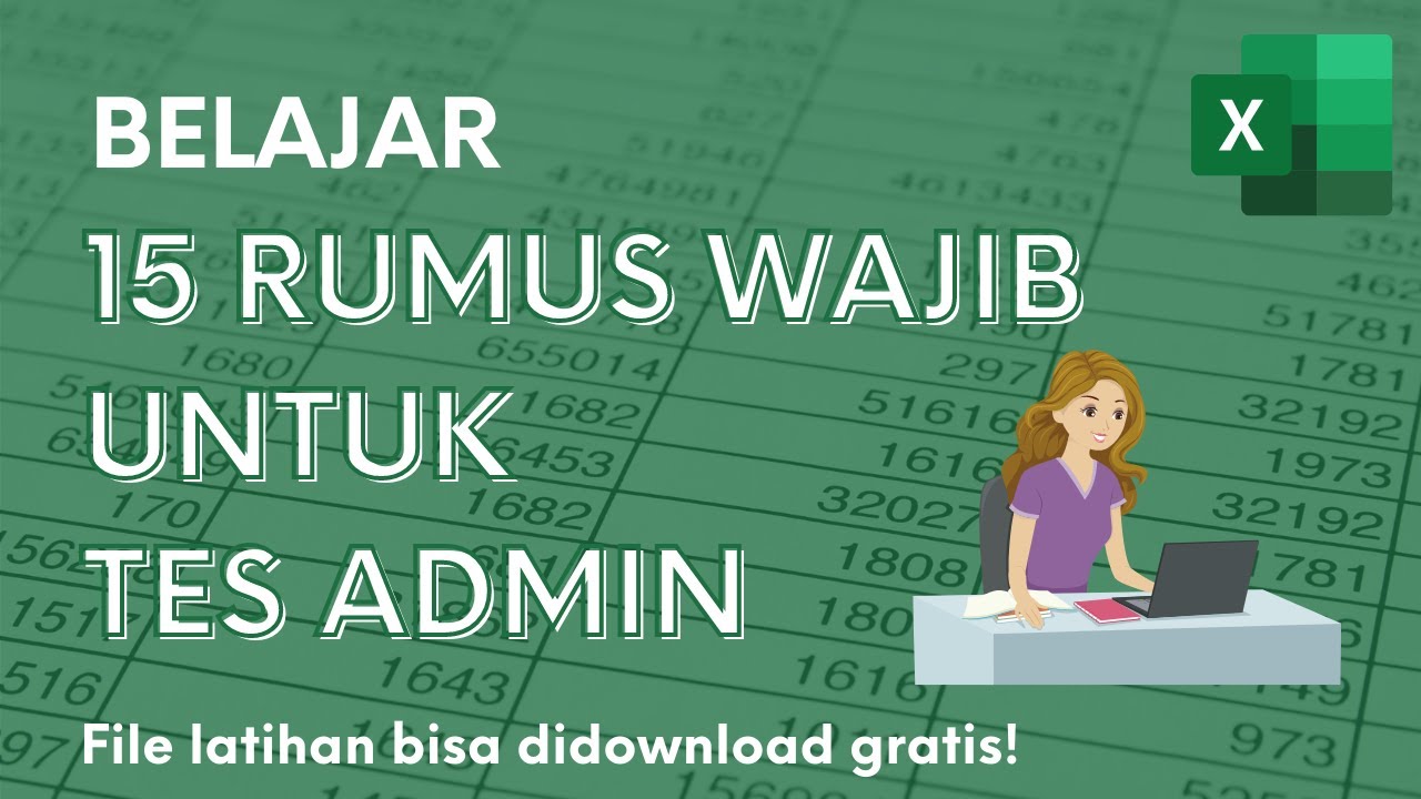 A MUST! 15 EXCEL FORMULAS FOR ADMIN TESTS AND JOB SELECTION (2021)