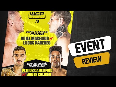 WGP 70: Machado vs Paredes - Event Review