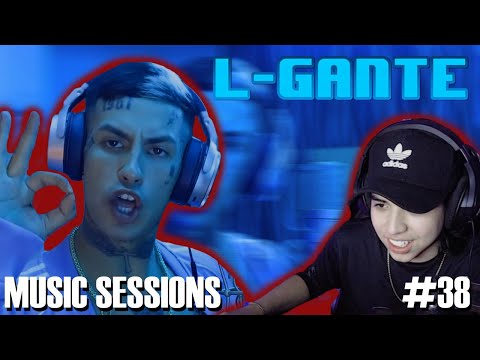 REACCIÓN a L-Gante || BZRP Music Sessions #38 | COLOMBIANO